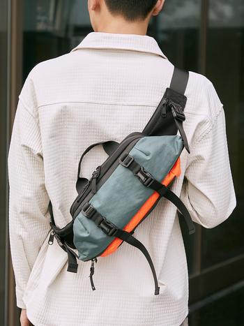 Geantă de umăr pentru bărbați X-PAC, impermeabilă, căptușeală poliester, SEWAFOX, stil urban
