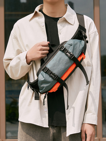 Geantă de umăr pentru bărbați X-PAC, impermeabilă, căptușeală poliester, SEWAFOX, stil urban