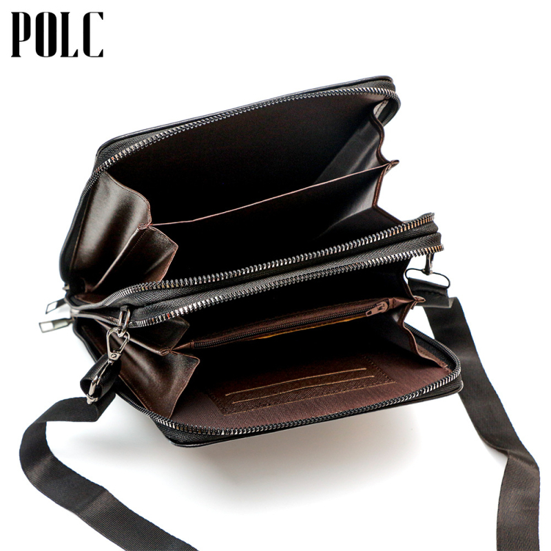 Muška crossbody torba, urbanistički jednostavan dizajn, PU materijal, za poslovna putovanja