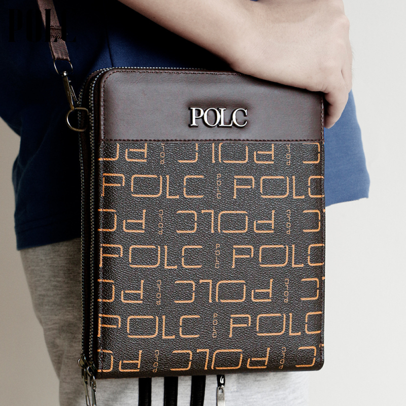 Muška crossbody torba, urbanistički jednostavan dizajn, PU materijal, za poslovna putovanja
