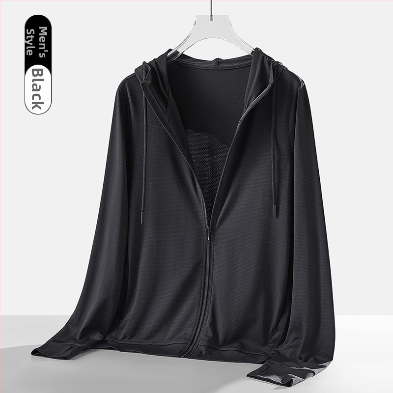 Ochranné oblečenie UPF50+ Ice Silk, priedušné, rýchloschnúce, kapucňa (neodnímateľná), voľný strih, 91,4% polyester