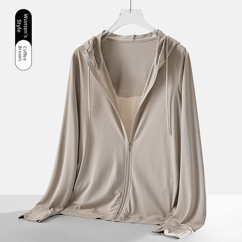 Ochranné oblečenie UPF50+ Ice Silk, priedušné, rýchloschnúce, kapucňa (neodnímateľná), voľný strih, 91,4% polyester