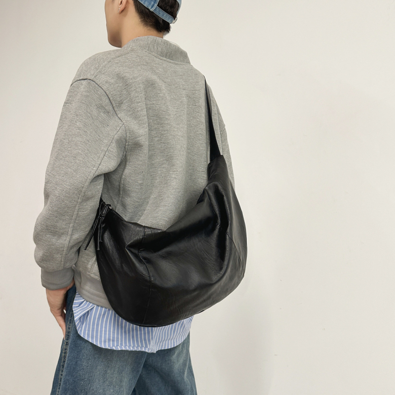 Muška torba preko ramena, ulični stil, PU koža, gradientni uzorak, mekana podstava, crossbody dizajn