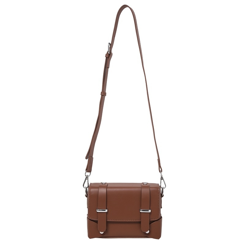 Férfi PU crossbody táska — városi stílus, vízálló, kopásálló, egyszínű, QINYAO