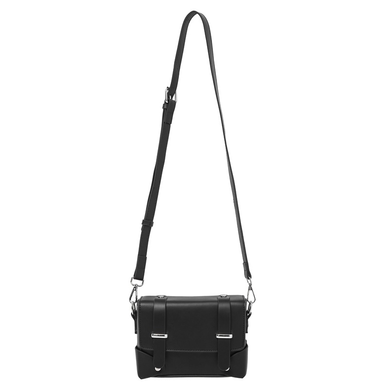 Férfi PU crossbody táska — városi stílus, vízálló, kopásálló, egyszínű, QINYAO