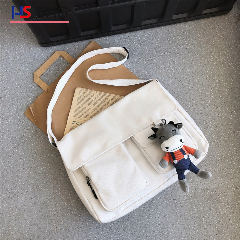 Muška torba preko prsa: platnena crossbody, veliki kapacitet, urbani stil, otporna na habanje, poliester podstava