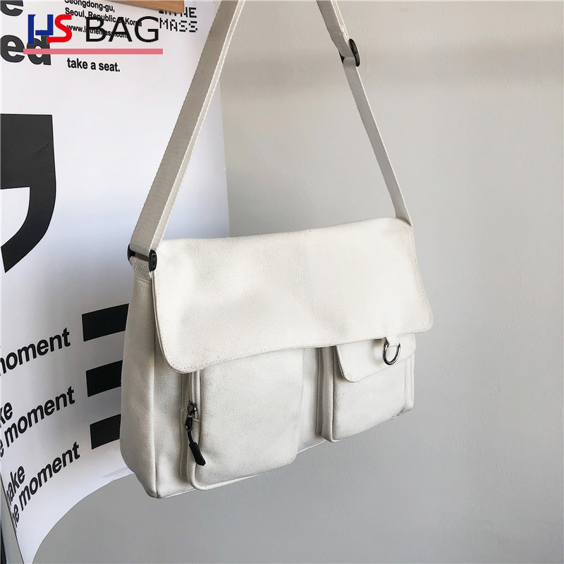 Muška torba preko prsa: platnena crossbody, veliki kapacitet, urbani stil, otporna na habanje, poliester podstava