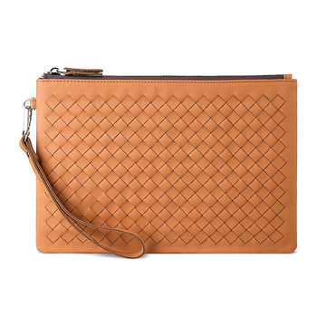 Мъжка кожена клъч чанта за бизнес пътуване, естествена кожа, разширяема, устойчива на износване, подплата от телешка кожа