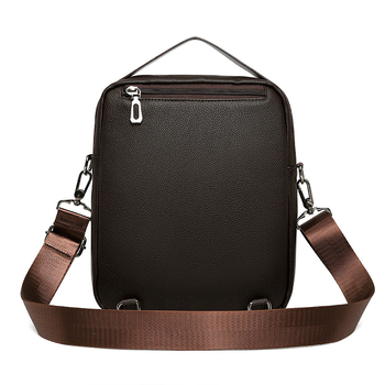 Muška crossbody torba za poslovna putovanja, PU koža, model 0440, podstava od poliesteru, s unutarnjim pretincem