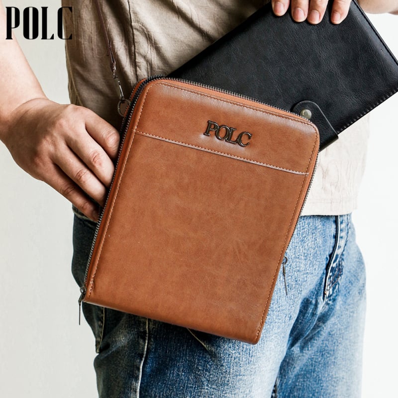 Muška crossbody torba u urbanom minimalističkom stilu, PU materijal, podstava od poliestera, funkcija pohrane, za poslovna putovanja