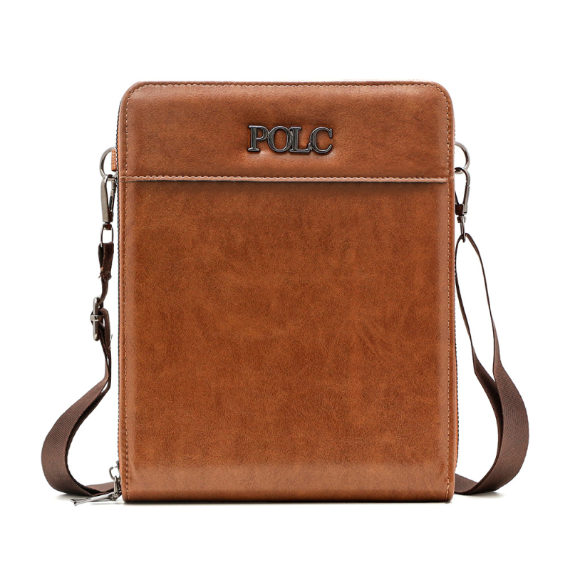Muška crossbody torba u urbanom minimalističkom stilu, PU materijal, podstava od poliestera, funkcija pohrane, za poslovna putovanja