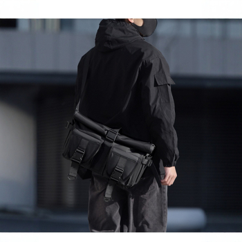 Muška crossbody torba – vodootporna, otporna na habanje, proširiva, velika zapremina, street-trend stil za putovanja
