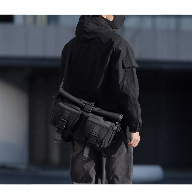 Muška crossbody torba – vodootporna, otporna na habanje, proširiva, velika zapremina, street-trend stil za putovanja