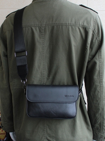 Muška Crossbody torba Mini Dragon — PU materijal, gradski stil, smanjenje opterećenja