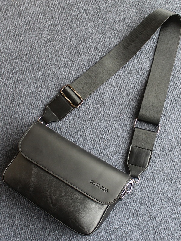 Muška Crossbody torba Mini Dragon — PU materijal, gradski stil, smanjenje opterećenja