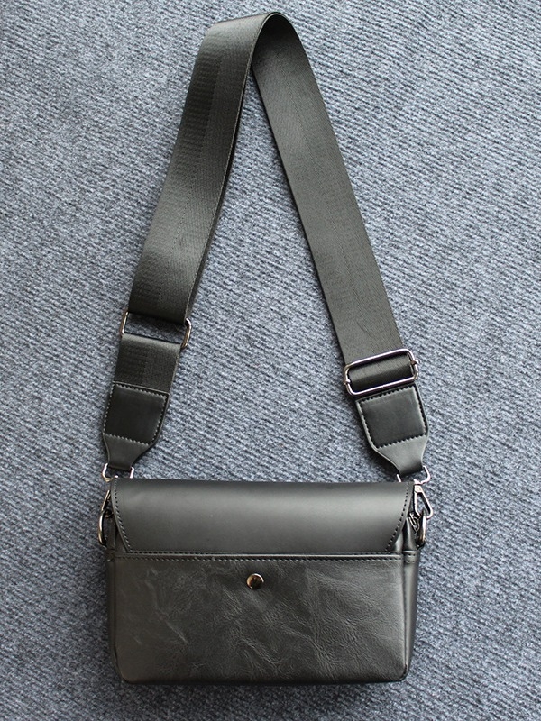 Muška Crossbody torba Mini Dragon — PU materijal, gradski stil, smanjenje opterećenja