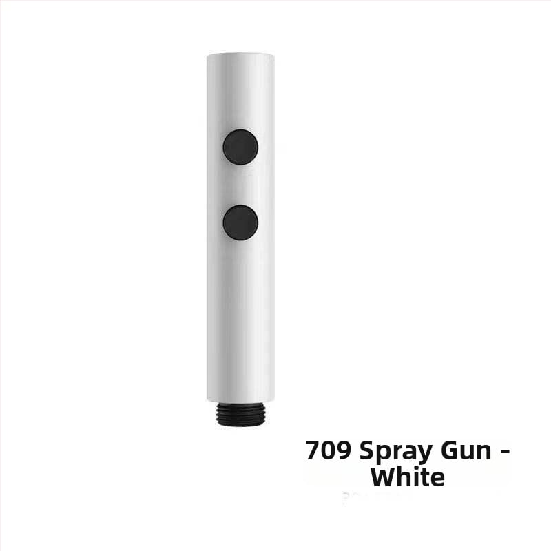 Пистолет за промиване на тоалетна 709, неръждаема стомана и пластмаса, модерен стил