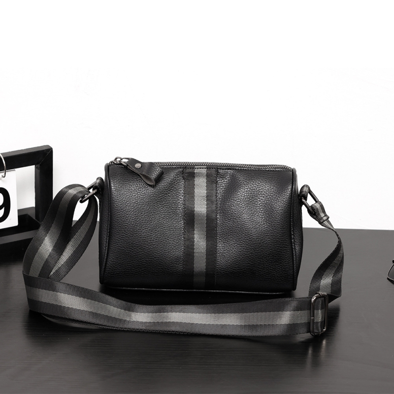 Muška crossbody torba – ulični stil, PU koža, ultralagana, podstava od poliestera, jesen 2024