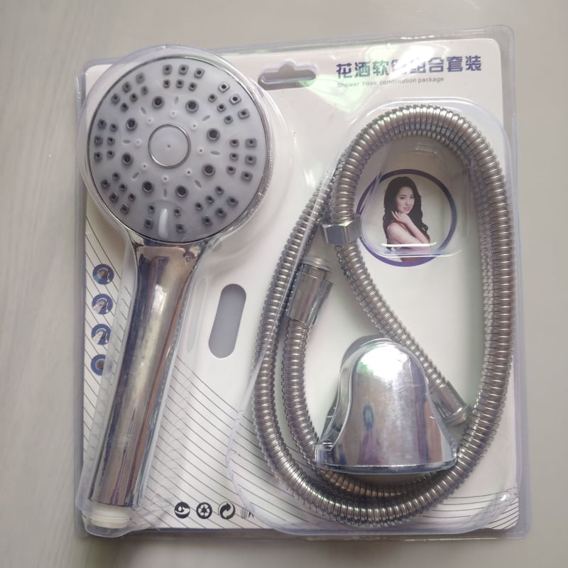 Set de duș pentru baie - ABS, cromat, tip ascuns, model 2390, montaj manual