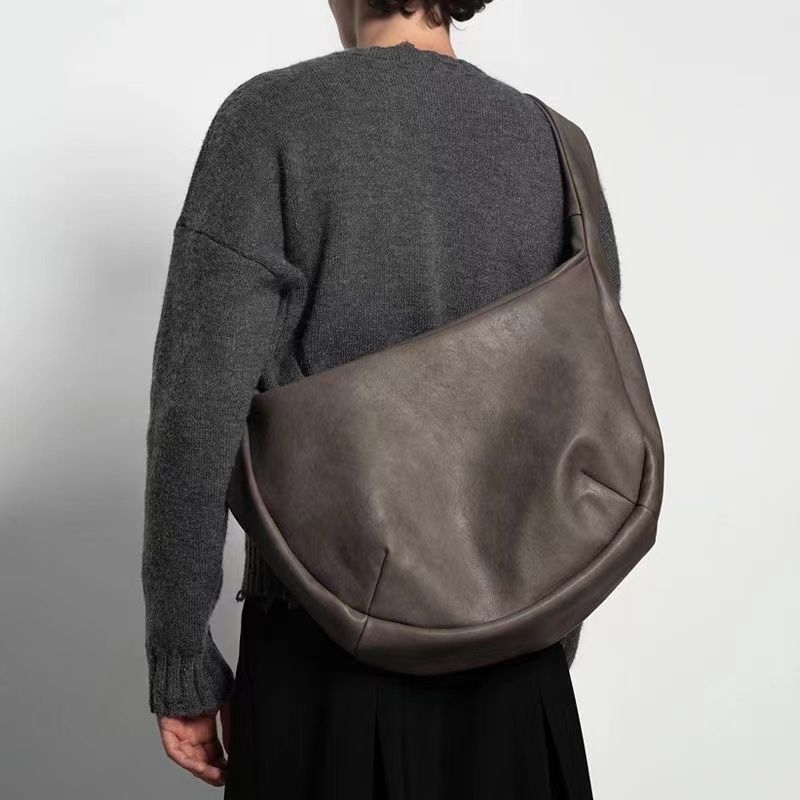 Muška kožna crossbody torba, casual stil, antibakterijska funkcija, životinjski uzorak, PU podstava