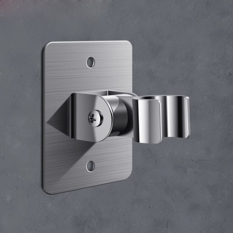 Taoguo suport pentru cap de duș din oțel inoxidabil, finisaj periat, montaj prin agățare, model universal