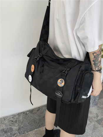 Muška crossbody torba – velika kapaciteta, vodootporna, ultralagana, otporna na habanje, za slobodno vrijeme, Oxford tkanina