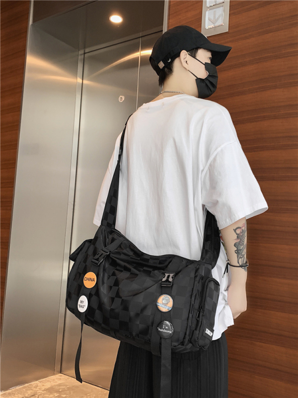 Muška crossbody torba – velika kapaciteta, vodootporna, ultralagana, otporna na habanje, za slobodno vrijeme, Oxford tkanina