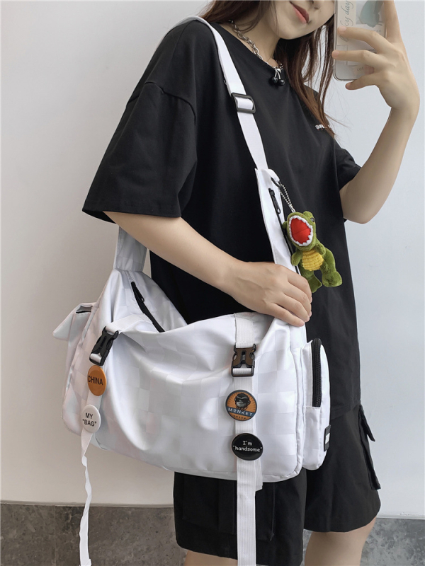 Muška crossbody torba – velika kapaciteta, vodootporna, ultralagana, otporna na habanje, za slobodno vrijeme, Oxford tkanina