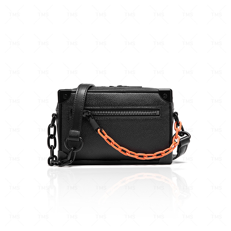 Muška crossbody torba od PU kože, unisex stil, jednobojni dizajn, podstava od poliester, proljetno izdanje 2024.