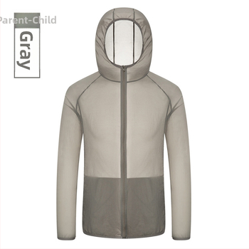 Νάιλον εξωτερική αδιάβροχη ζακέτα με κουκούλα, unisex — UPF40 UV προστασία, διαπνοή, αδιάβροχη, αντιανεμική, εξαιρετικά ελαφριά