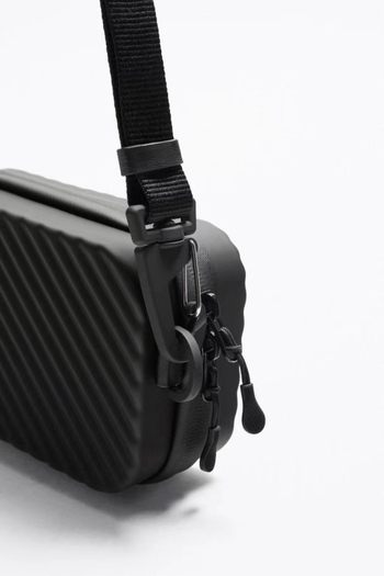 Muška crossbody torba ABS+PC, vodootporna, poliester podstava, dizajn kutije