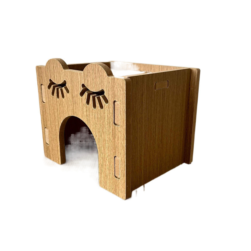 Kisállat: multifunkcionális kétemeletes fa ház-vila – teljes készlet hörcsögnek (Anyag: Fa; Import: Nem; Márka: Egyéb; Alkalmazható objektumok: hörcsög)