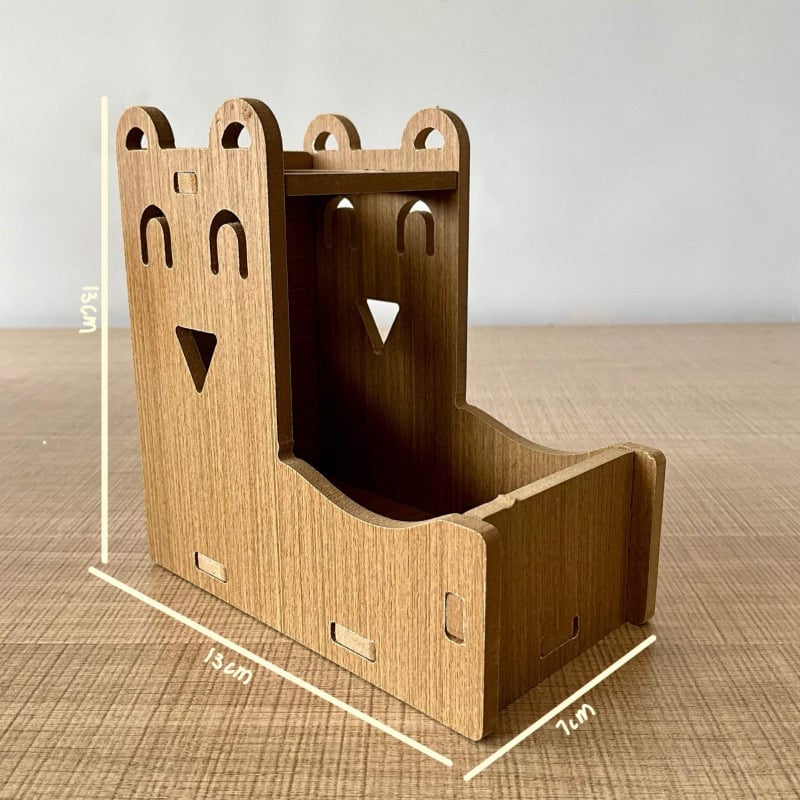 Kisállat: multifunkcionális kétemeletes fa ház-vila – teljes készlet hörcsögnek (Anyag: Fa; Import: Nem; Márka: Egyéb; Alkalmazható objektumok: hörcsög)