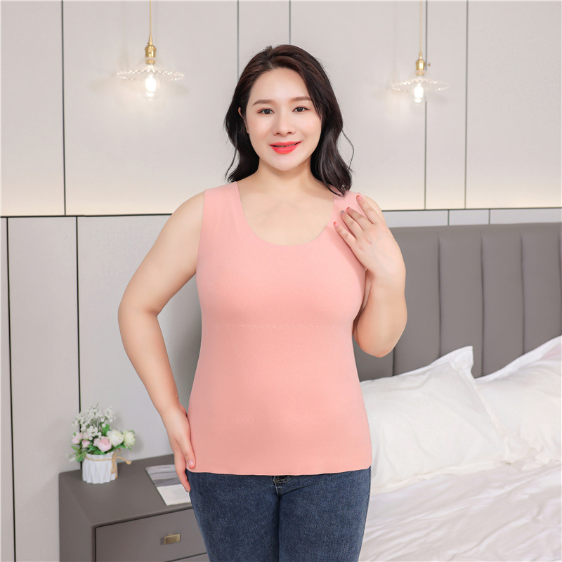 Ženska termička vest s flisom, dvostruki sloj, okrugli vrat, pulover stil, poliester materijal, podrška struka, zaštita leđa