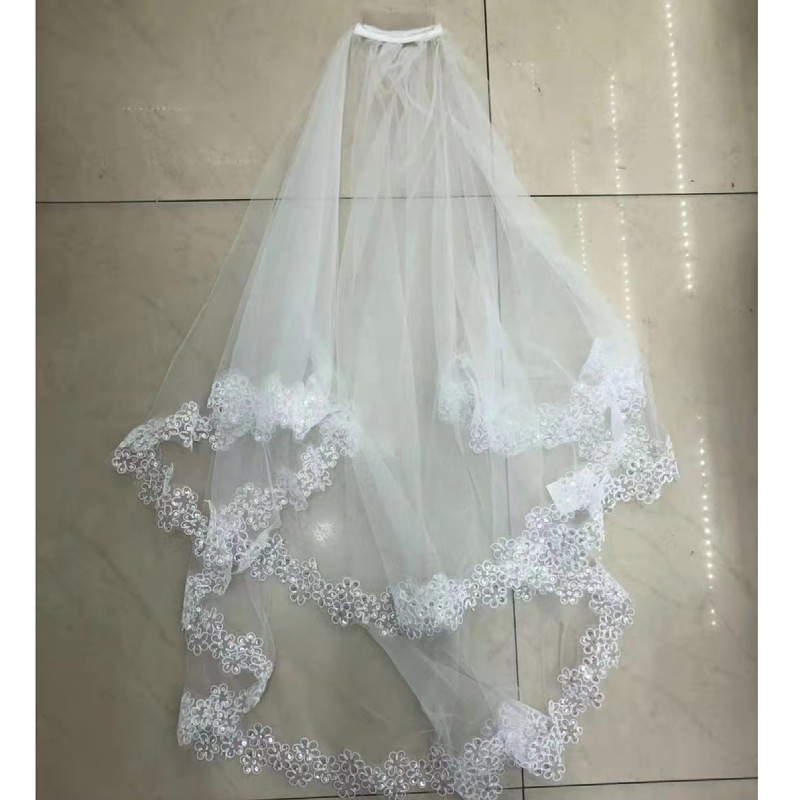 Vjenčani veo s ukosnicom za kosu, mrežasti materijal, retro kapel stil, dizajn inspiriran krunom