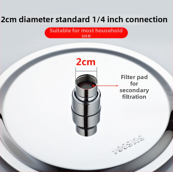 leo-pardes cap de duș din oțel inoxidabil, tip spray superior, funcție ploaie, stil modern minimalist