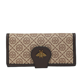 Ženski novčanik s otiskom pčele, PU materijal, 1 presavijanje, ulični stil (PU materijal, 1 presavijanje, otisak pčele, životinjski uzorak, proširenje)