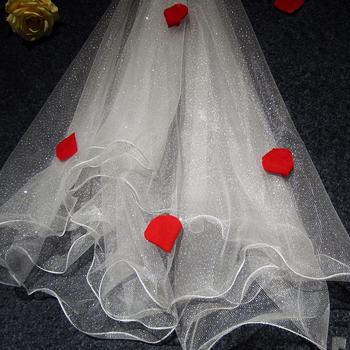 Kosa za glavu s dvostruko slojem mreže, jednostavan ženski stil, kristalni detalj