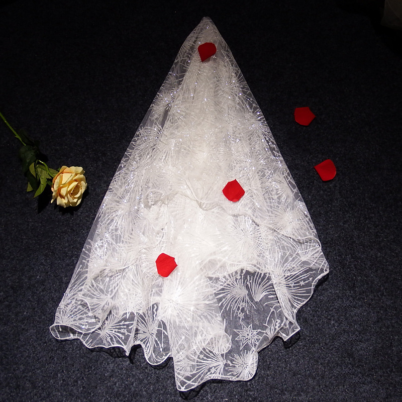 Kosa za glavu s dvostruko slojem mreže, jednostavan ženski stil, kristalni detalj