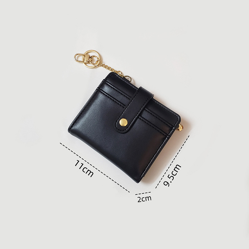 Ženski novčanik od PU kože, gradski jednostavan stil, jednobojni dizajn, svakodnevna upotreba