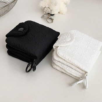 Unisex novčanik za novčiće i kartice, plisirani materijal, retro stil, višestruki držač kartica, poliester