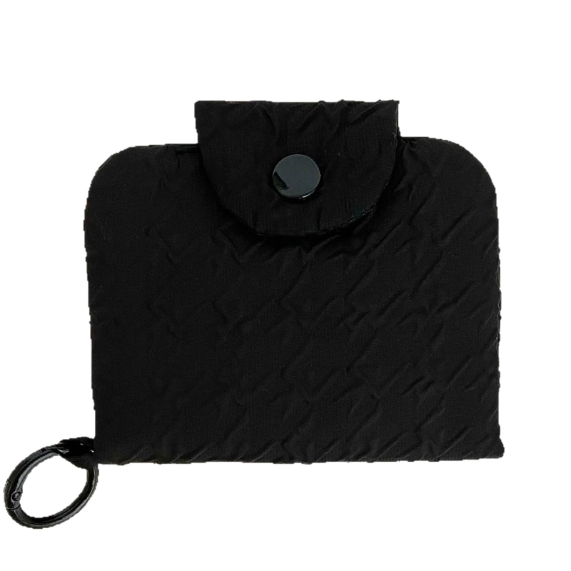 Unisex novčanik za novčiće i kartice, plisirani materijal, retro stil, višestruki držač kartica, poliester