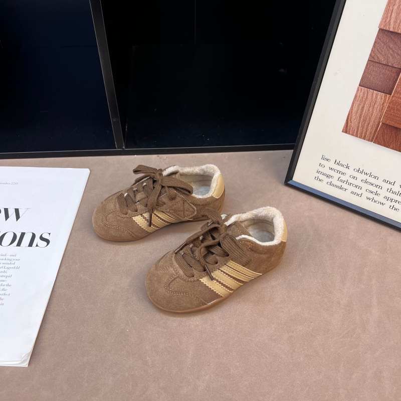 Dječje zimske sportske tenisice s flecom, Velcro zatvarač, protuklizna gumena potplat, unisex, za dob 1–12 godina