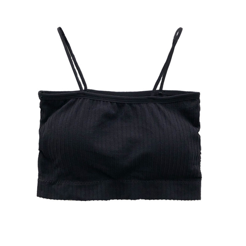 Najlonski tube top za prsa, vest stil, 3/4 košarica, tan oblikovana košarica, prozračan i bešavan