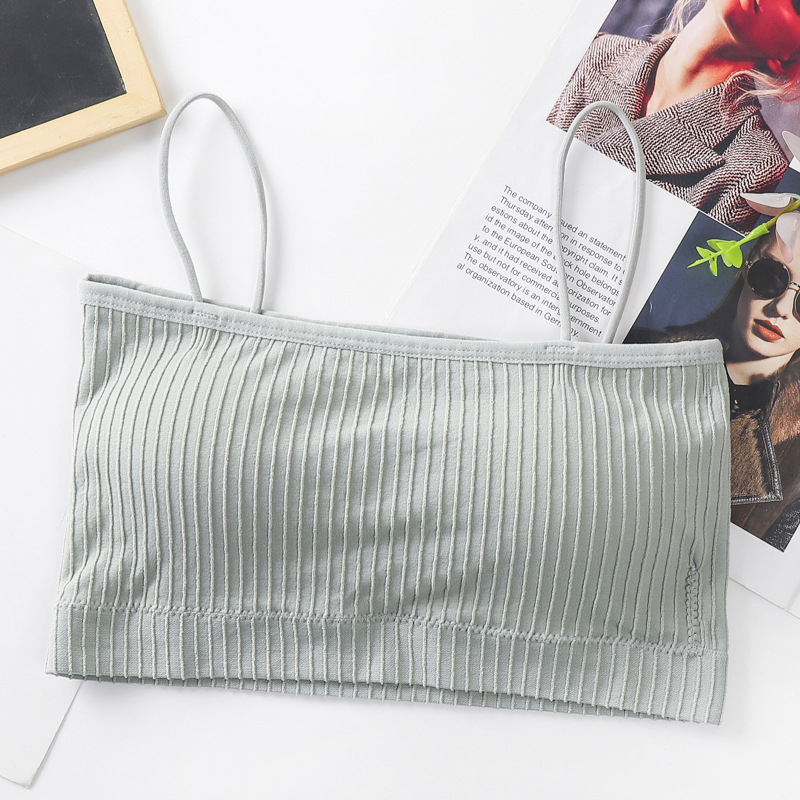 Najlonski tube top za prsa, vest stil, 3/4 košarica, tan oblikovana košarica, prozračan i bešavan