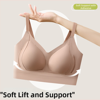 Bezšvová podprsenka s plnou misou, tenké tvarované košíčky, pevné dvojité ramienka, priedušný nylonový materiál, mäkká podpora
