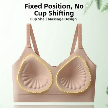 Bezšvová podprsenka s plnou misou, tenké tvarované košíčky, pevné dvojité ramienka, priedušný nylonový materiál, mäkká podpora