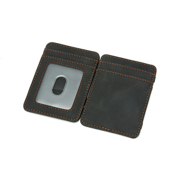 Držač kartica od PU kože s uzorkom pruga, unisex, ultra lagan, model 029
