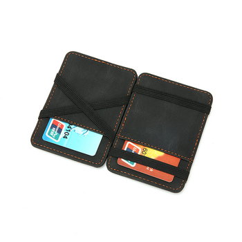 Držač kartica od PU kože s uzorkom pruga, unisex, ultra lagan, model 029
