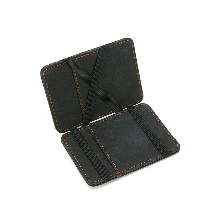 Držač kartica od PU kože s uzorkom pruga, unisex, ultra lagan, model 029
